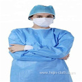 PE waterproof disposable isolation gown